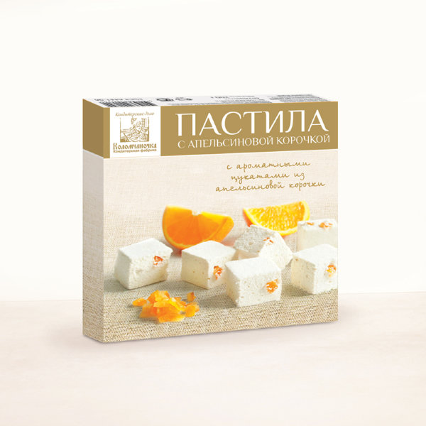 №2 Пастила 205г с апельсиновой корочкой  в Пензе