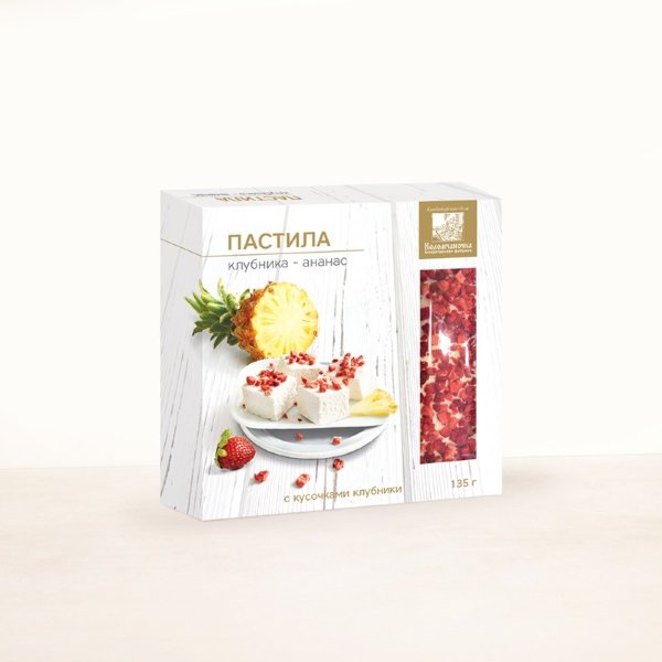№2 Пастила 135г клубника-ананас  в Пензе