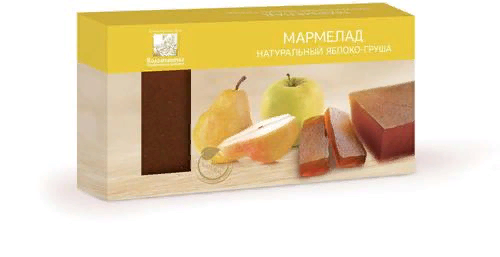  Мармелад пластовый 210г ЯБЛОКО-ГРУША в Пензе