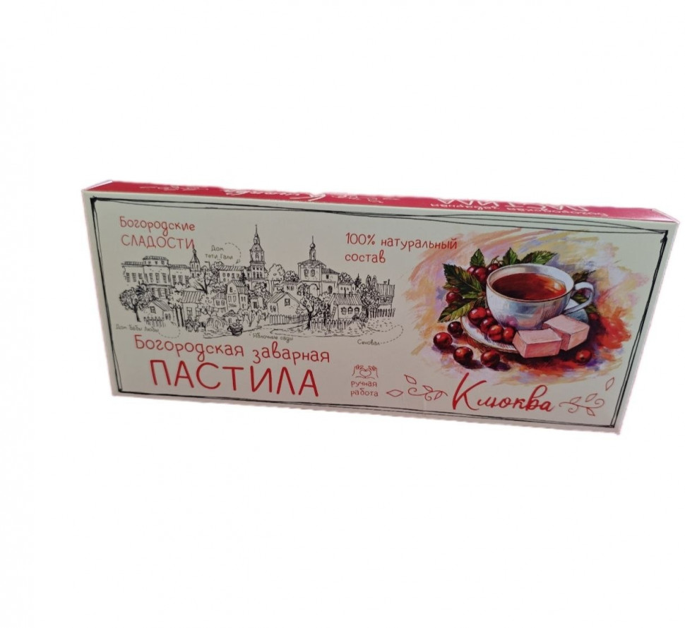  Пастила заварная "Клюква", 250г в Пензе