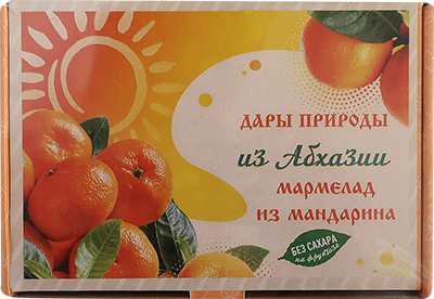 №2 Мармелад дары природы "Мандарин" 180г  в Пензе